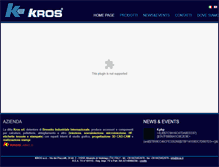 Tablet Screenshot of kros.it